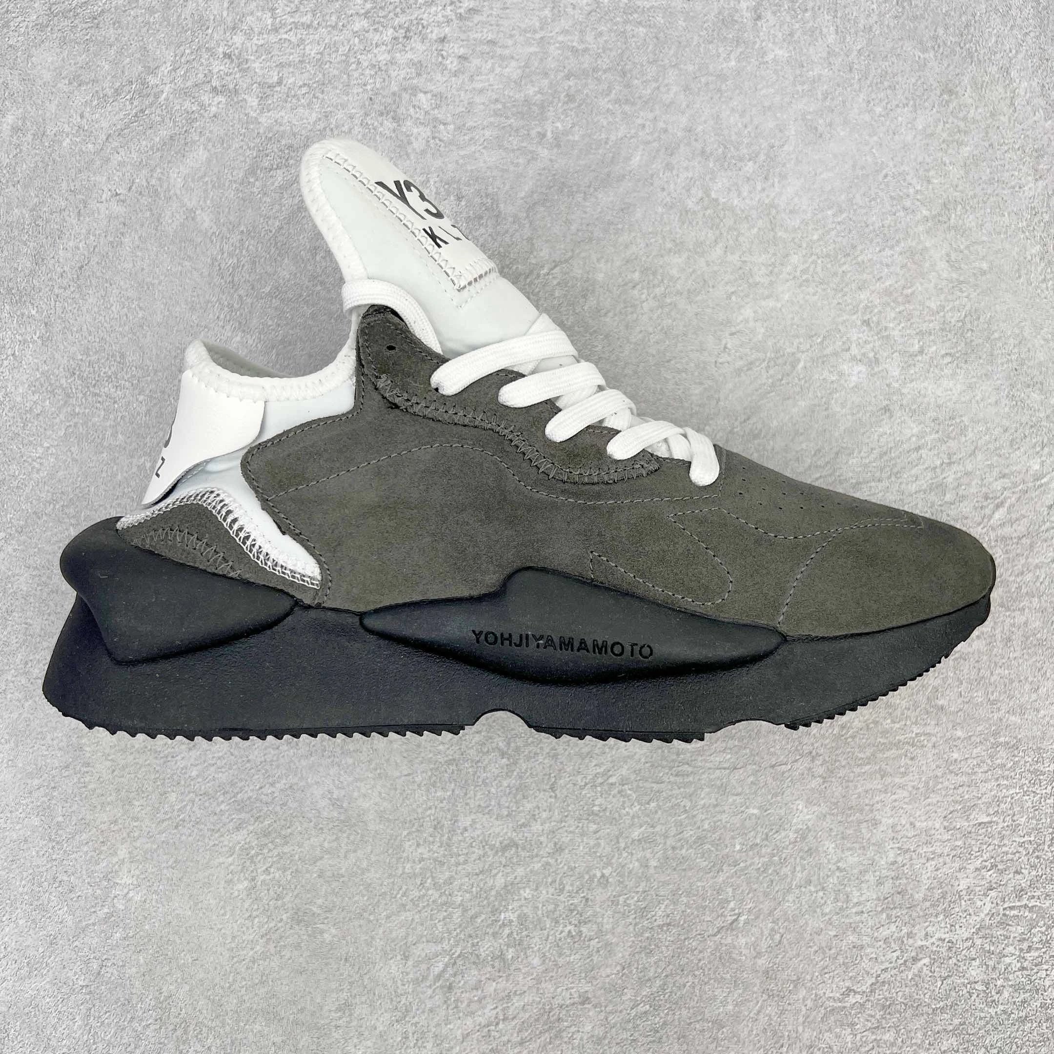 Yohji Yamamoto Sneakers High-Top Strap — brown