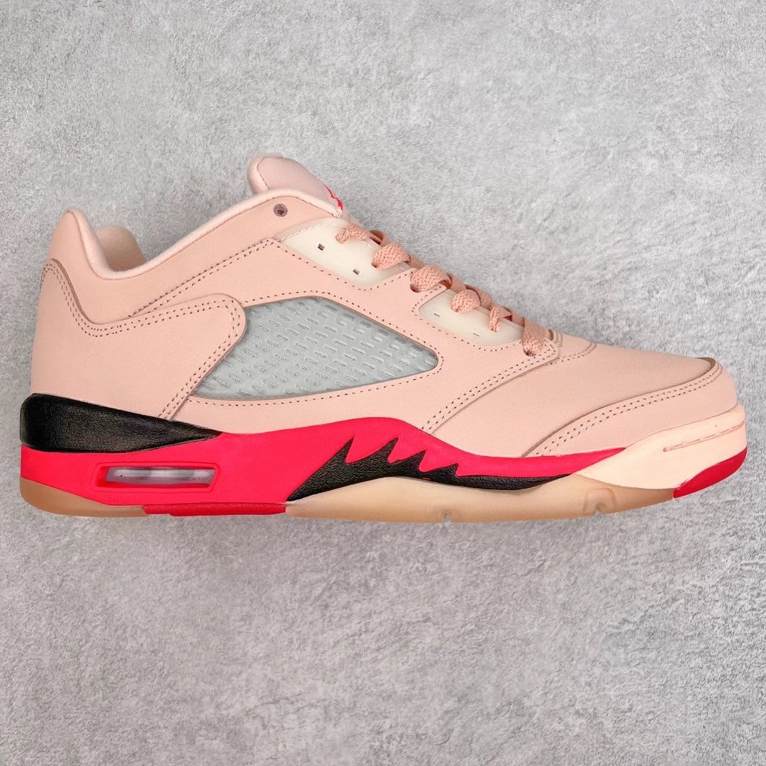 Unbranded Sneakers AJ 5 Low — Flamingo