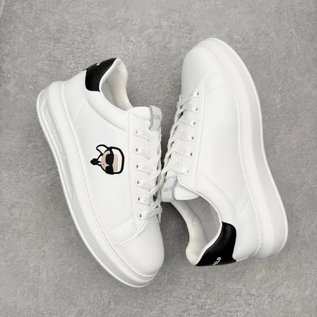Karl Lagerfeld Sneakers K/Ikonik platform lace-up low-top product detail image 3