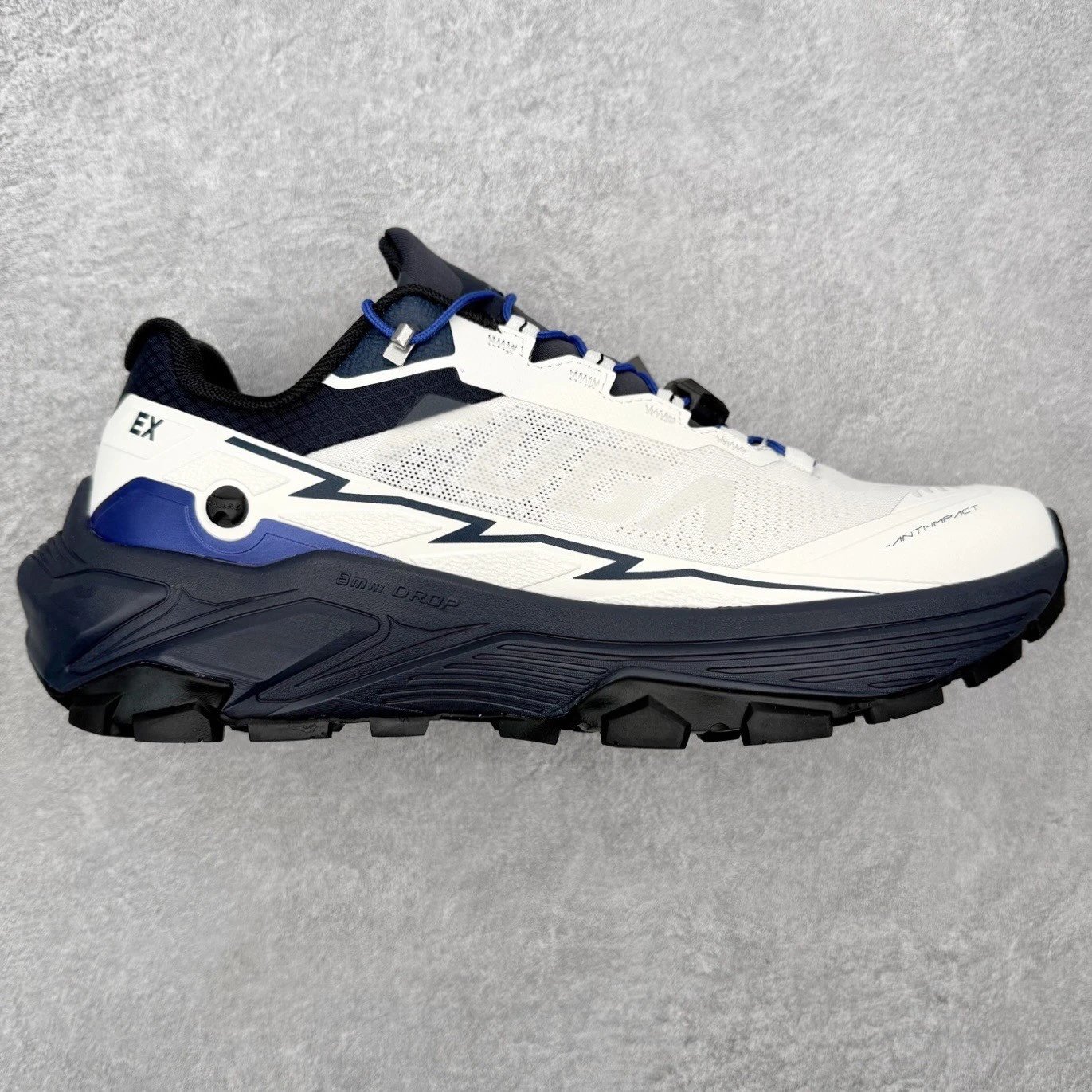 Kailas Sneakers FUGA EX 3 Trail Running Shoes — White and blue
