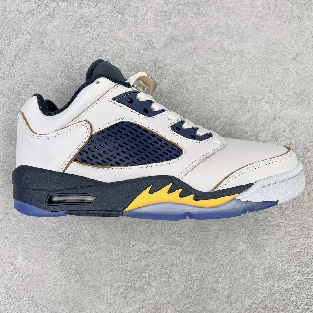 Unbranded Sneakers AJ 5 Low — Navy blue