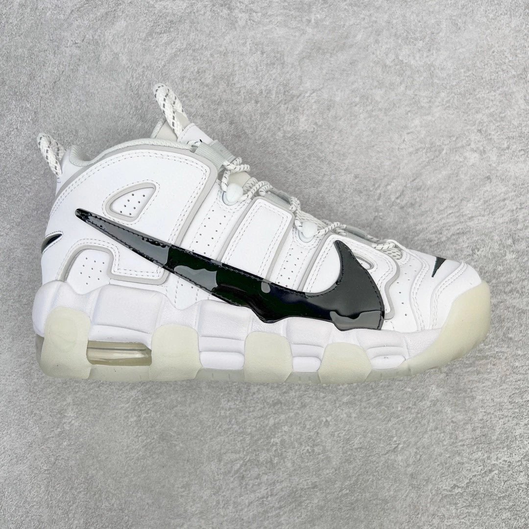 Nike Sneakers Air More Uptempo — Black and white