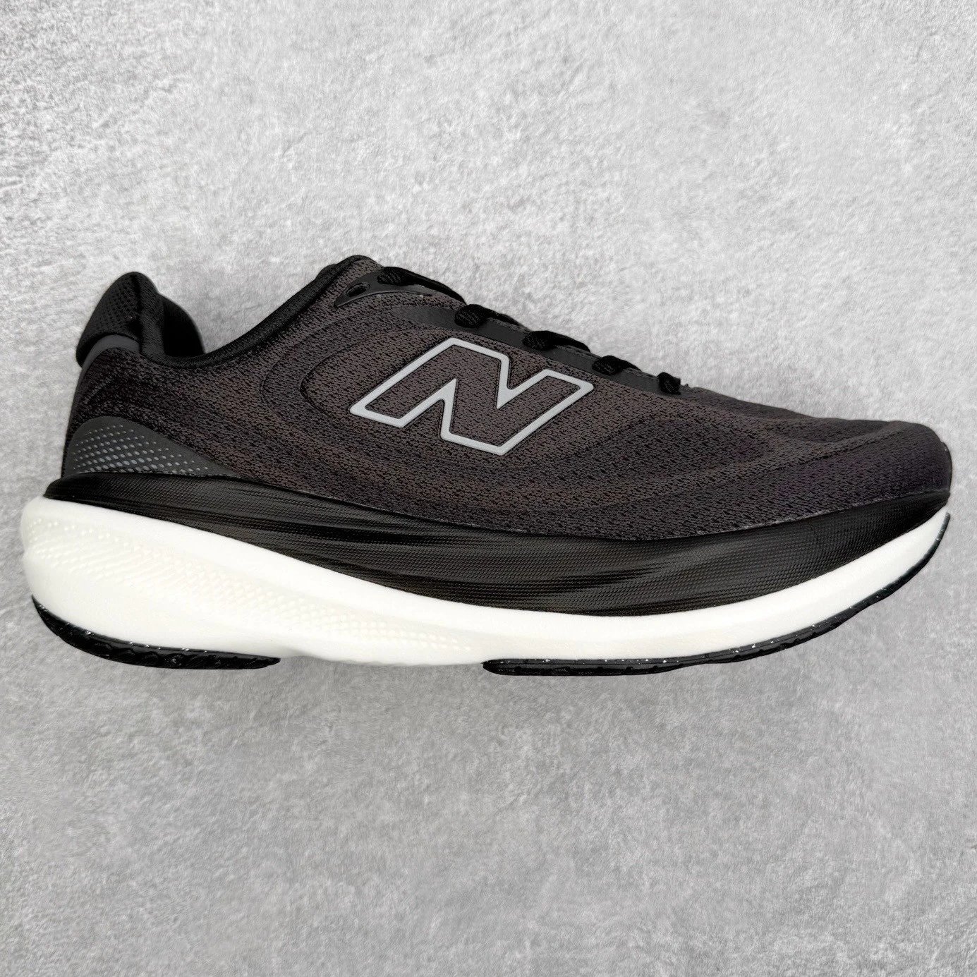 Unbranded Sneakers 1080V6 Mesh Platform Running — Black and white
