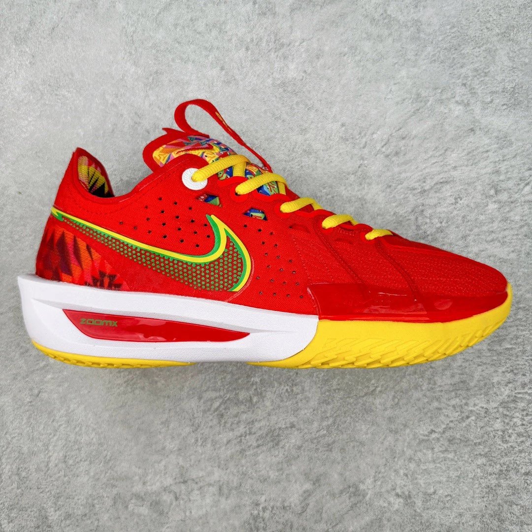 Nike Sneakers Air Zoom GT Cut 3 Basketball Shoes — Chinese Red