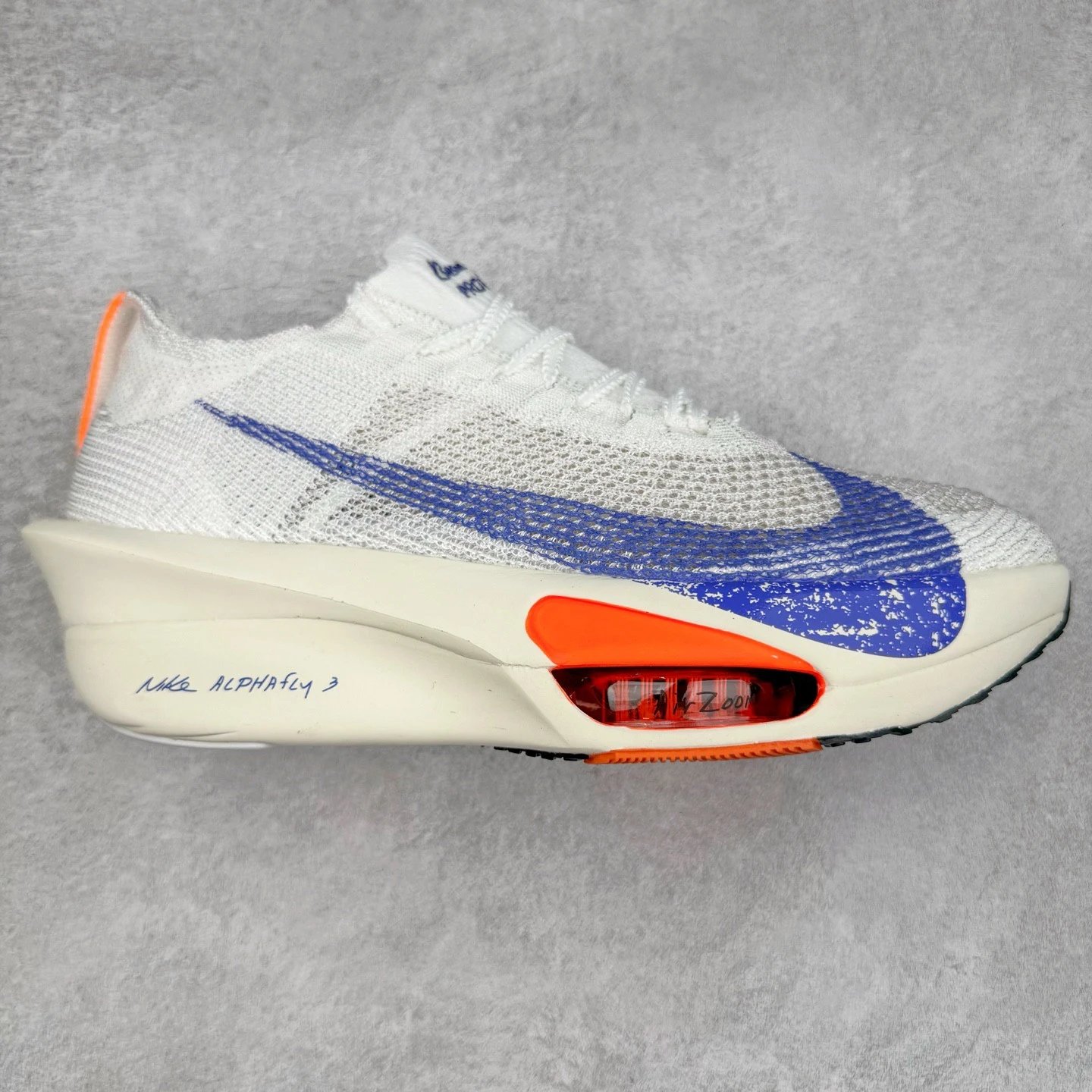 Nike Sneakers Air Zoom Alphafly NEXT% 3 — White, blue, orange