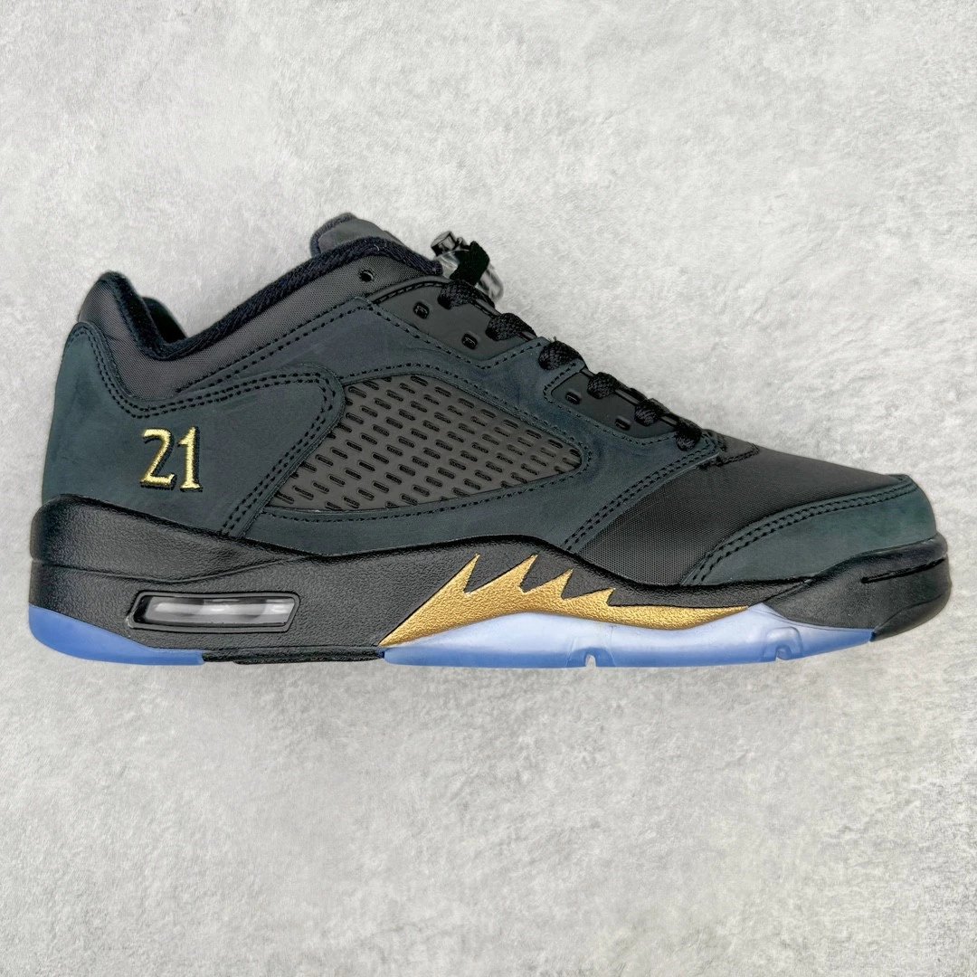 Unbranded Sneakers AJ 5 Low — Dandong Limited Black Gold