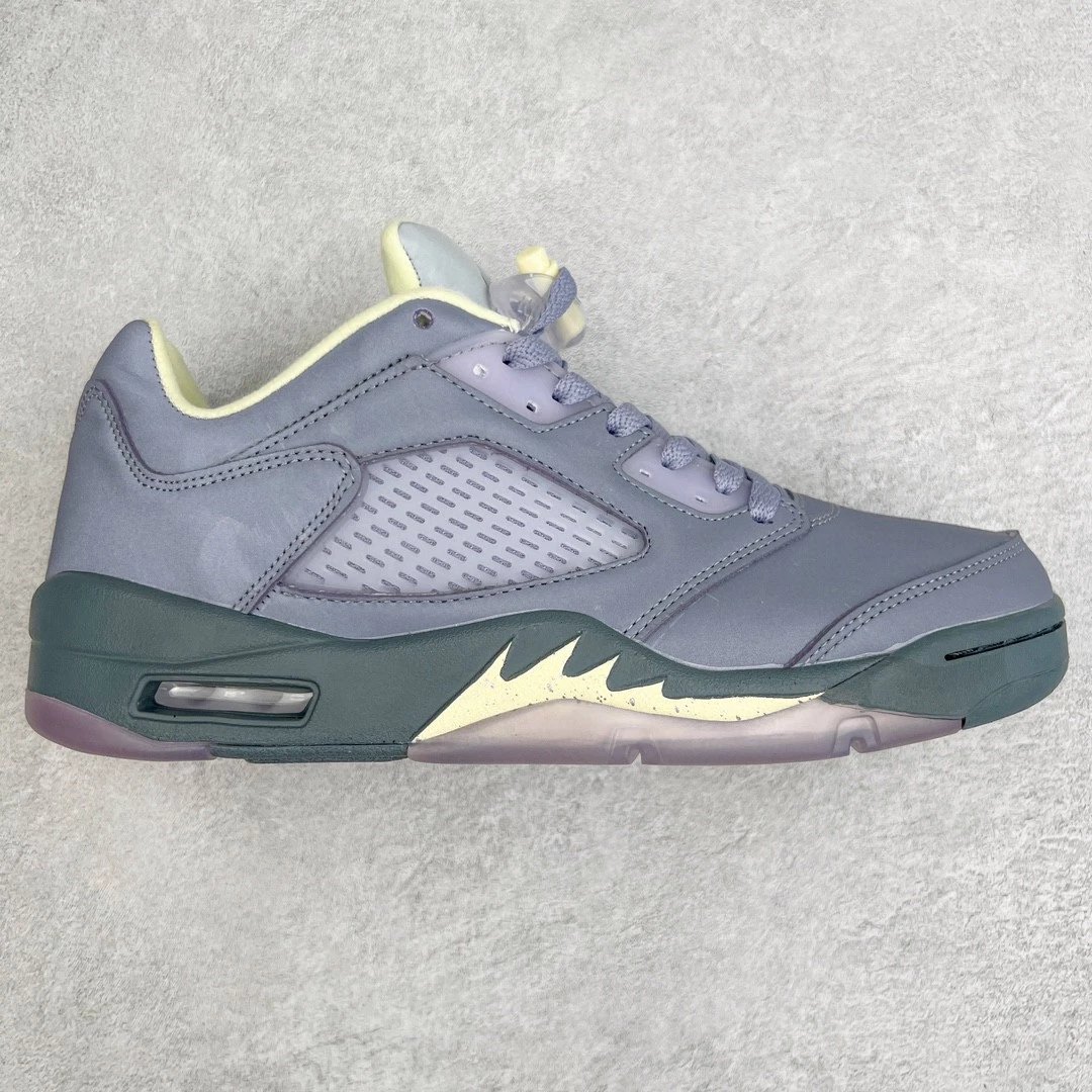 Unbranded Sneakers AJ 5 Low — Blue-gray