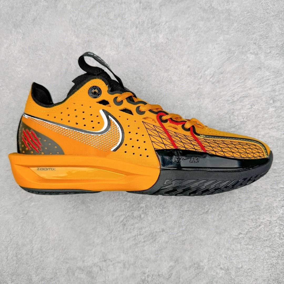 Nike Sneakers Air Zoom GT Cut 3 Basketball Shoes — Yellow and black