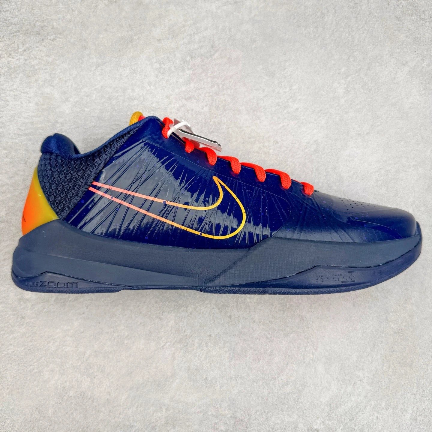 Nike Sneakers Zoom Kobe 5 Basketball Shoes — Blue Orange