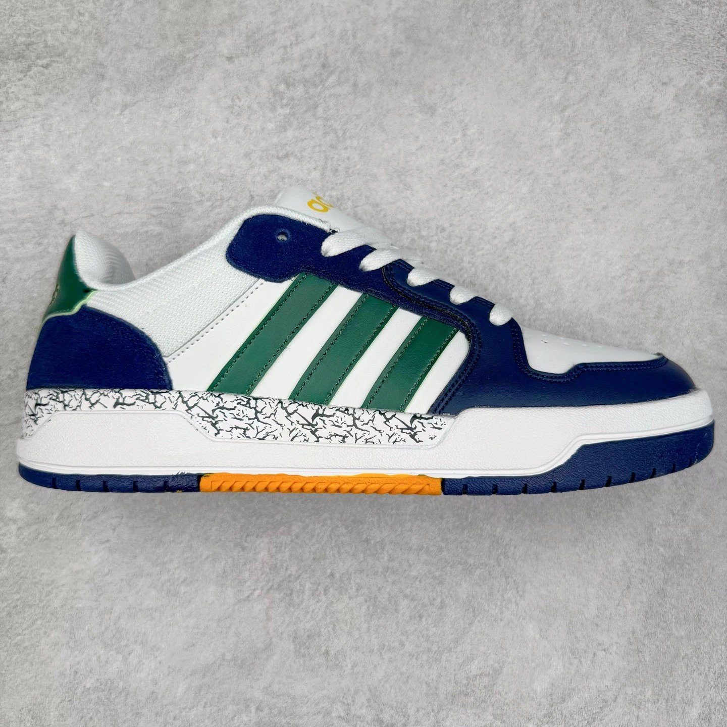 adidas Sneakers Neo Entrap Low — White, green, and blue