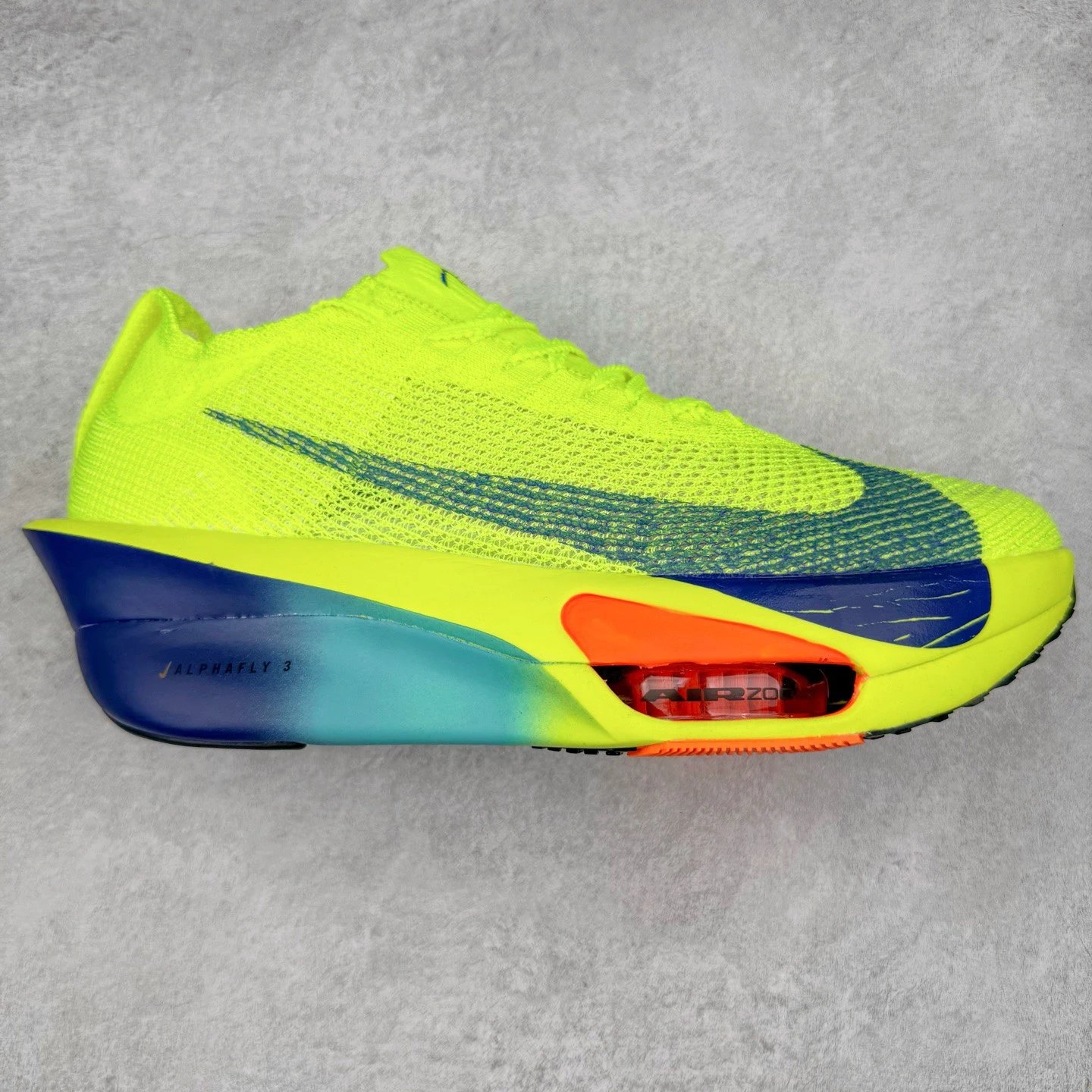 Nike Sneakers Air Zoom Alphafly NEXT% 3 — Green blue orange