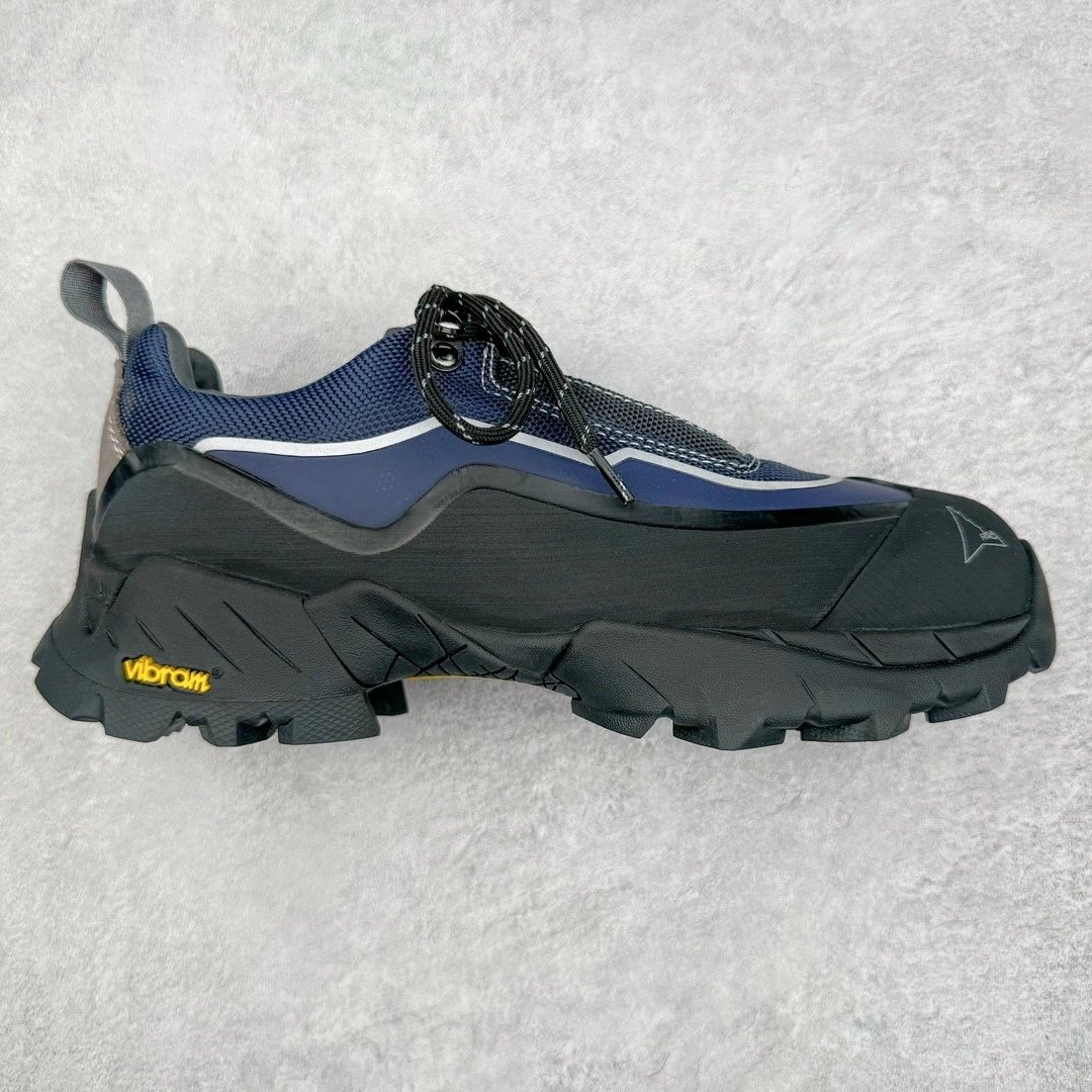 ROA Sneakers Katharina trail — Black and blue
