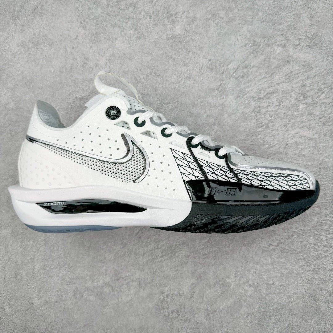 Nike Sneakers Air Zoom GT Cut 3 Basketball Shoes — Black and white