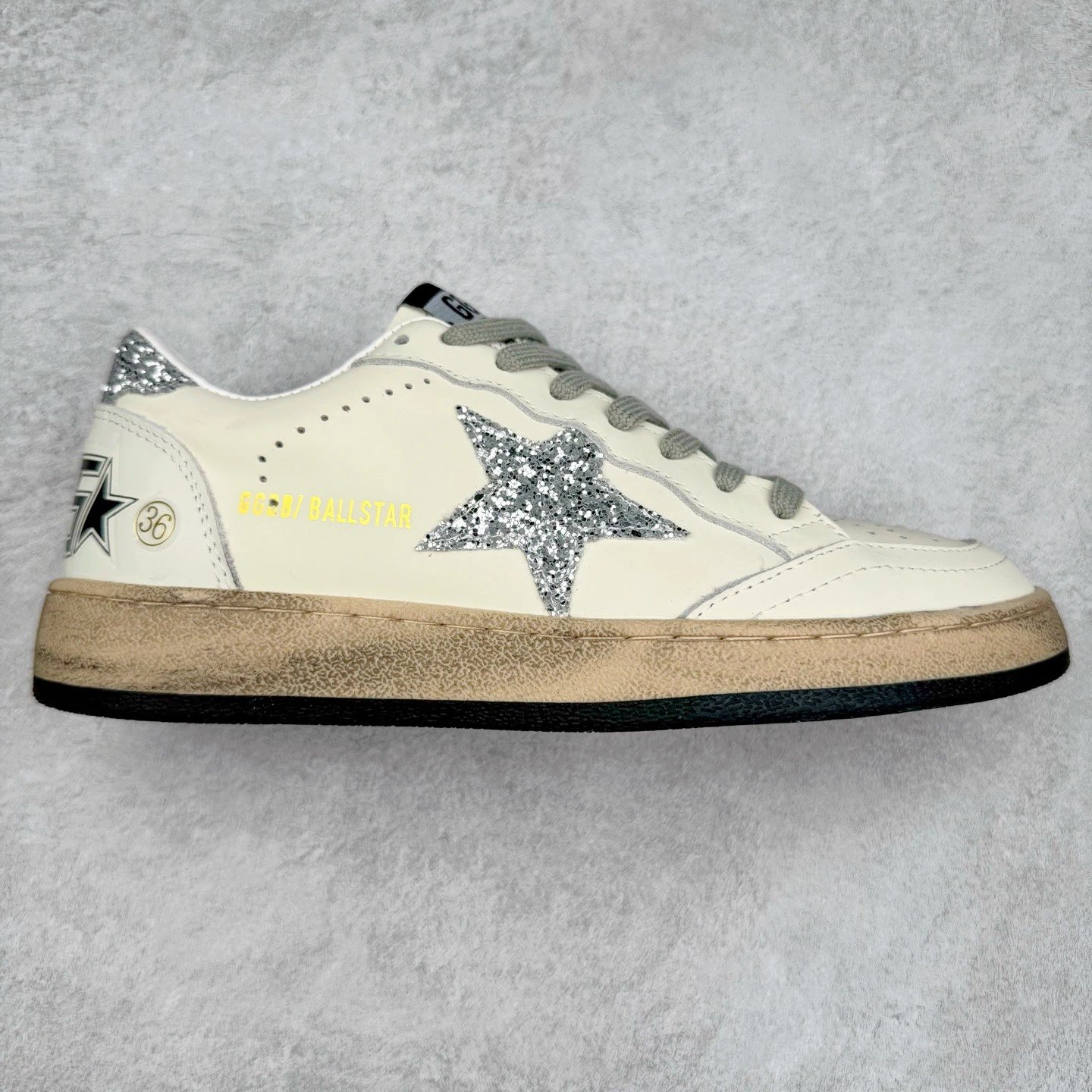 Golden Goose Sneakers Ball Star low-top star-appliqué — Flash Heart Flash Tail