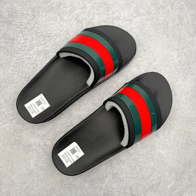 Gucci Slippers Logo-Pattern Lug-Sole Slide product detail image 30