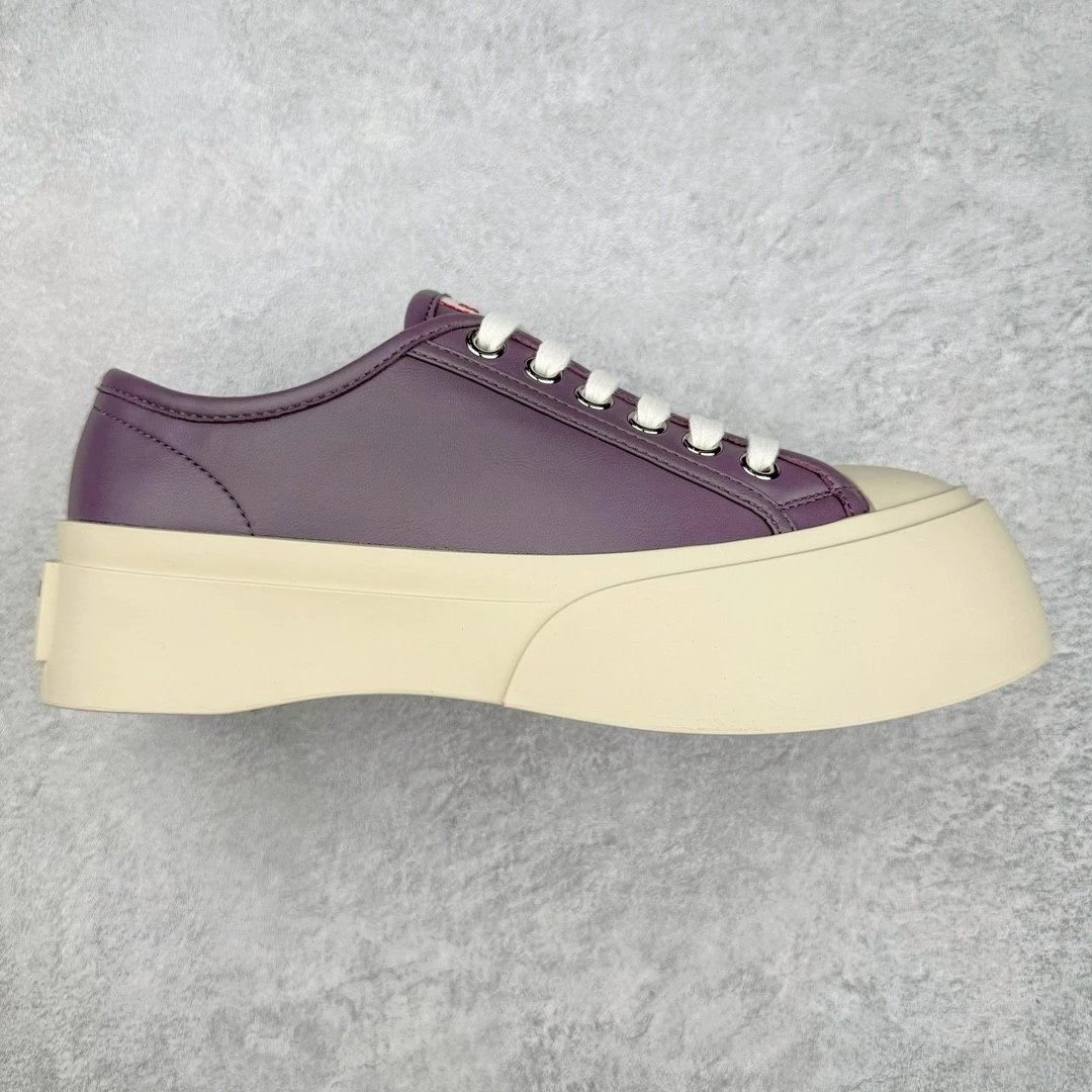 Unbranded Sneakers Platform Hook-and-Loop Mary Jane — purple leather