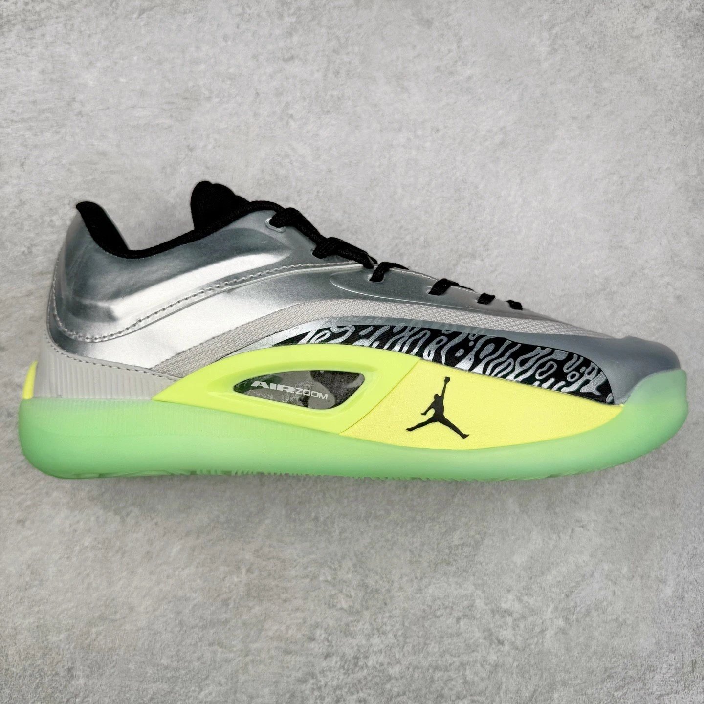 Jordan Sneakers Zion 4 low-top basketball shoes — Silver