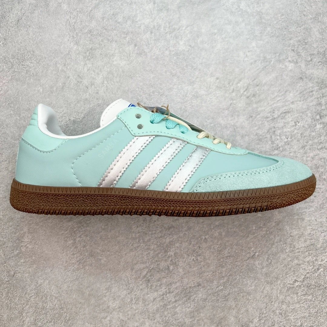 Adidas Sneakers Bermuda three-stripe low-top — Lake blue