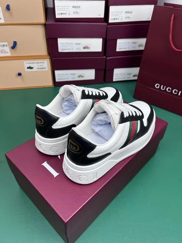 Gucci Sneakers Platform with Web Stripe product detail image 13