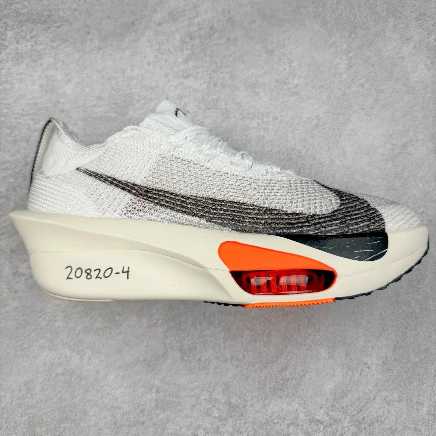 Nike Sneakers Air Zoom Alphafly NEXT% 3 — White, black, and orange