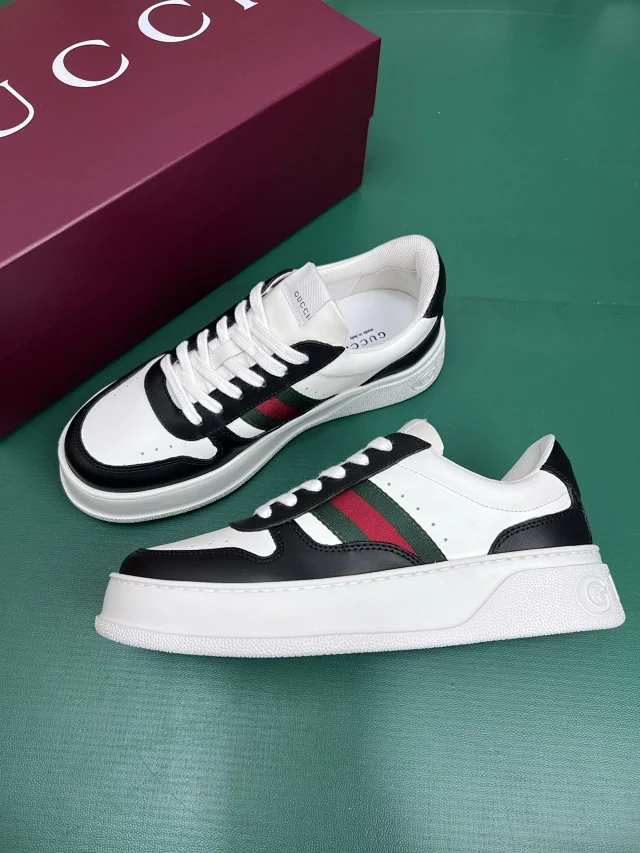 Gucci Sneakers Platform with Web Stripe product detail image 12