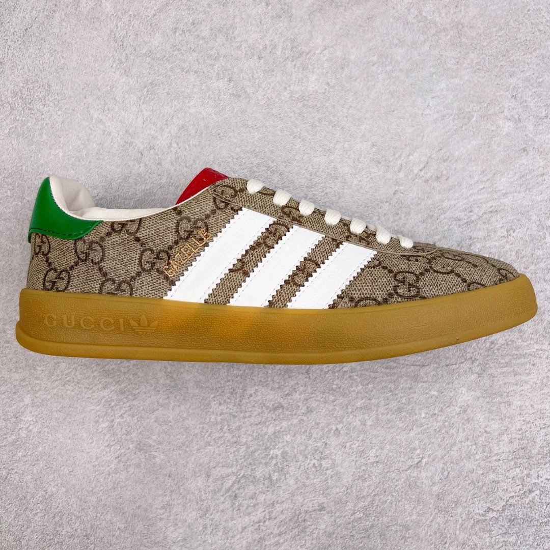 Gucci Sneakers Adidas x Gazelle — Classic Green Tail