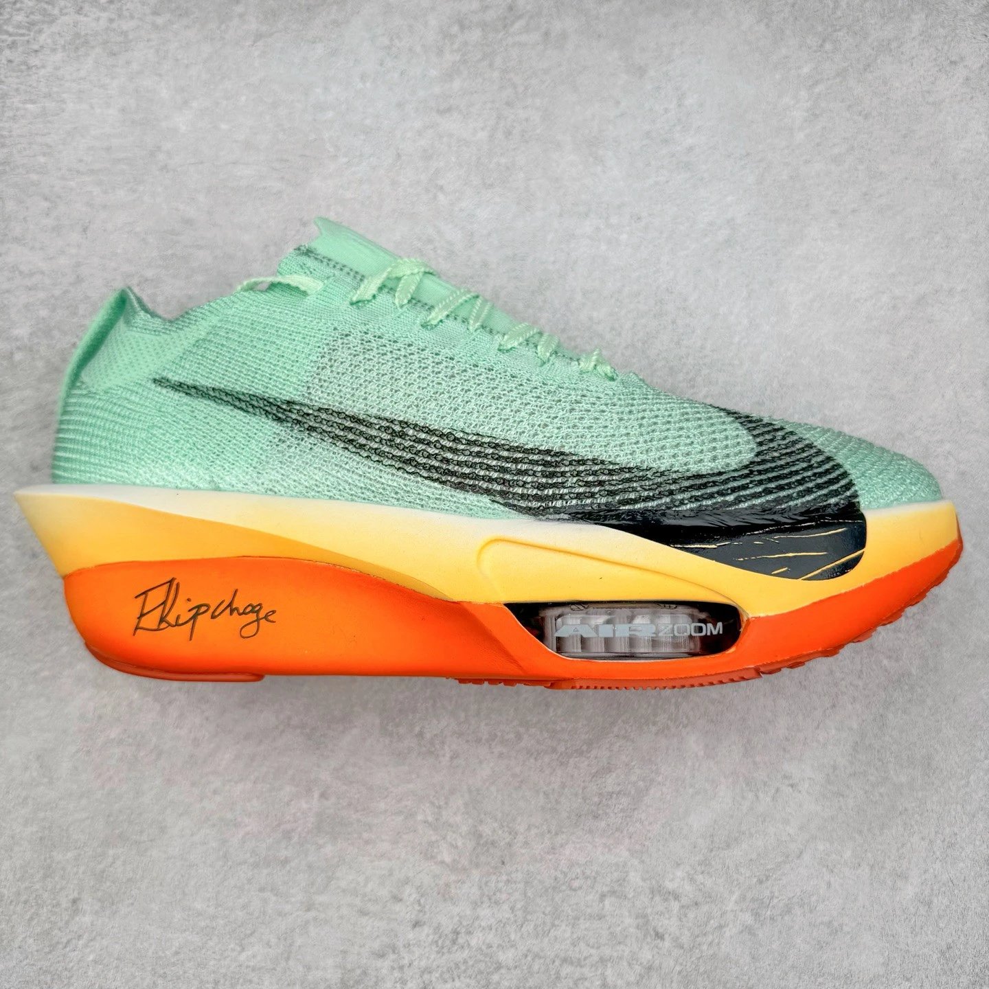 Nike Sneakers Air Zoom Alphafly NEXT% 3 — green black orange