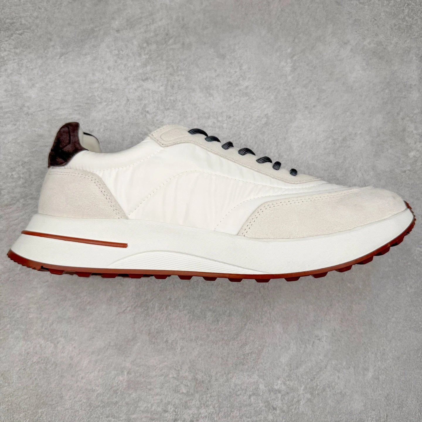Unbranded Sneakers Low-top lace-up mixed-material — white