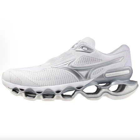 Mizuno Sneakers Wave Prophecy LS mechanical-cushioning — Silver J1GC 265132