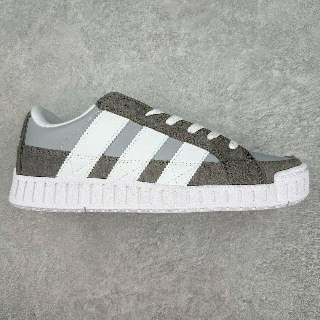Unbranded Sneakers Low-Top Three-Stripe with Ribbed Sole — gray
