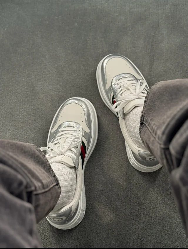 Gucci Sneakers Platform with Web Stripe product detail image 36