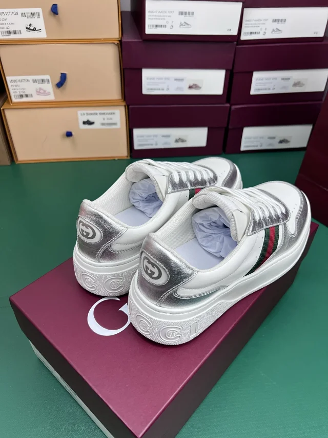 Gucci Sneakers Platform with Web Stripe product detail image 25