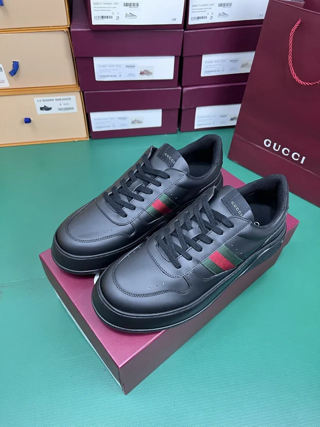 Gucci Sneakers Platform with Web Stripe product detail image 27