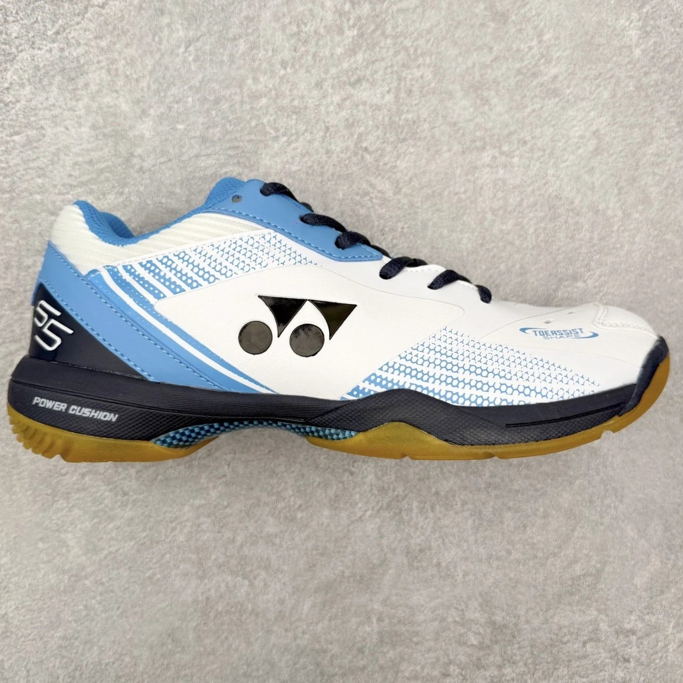 Yonex Sneakers AD-ACCEL low-top tennis shoes — White, blue, and black