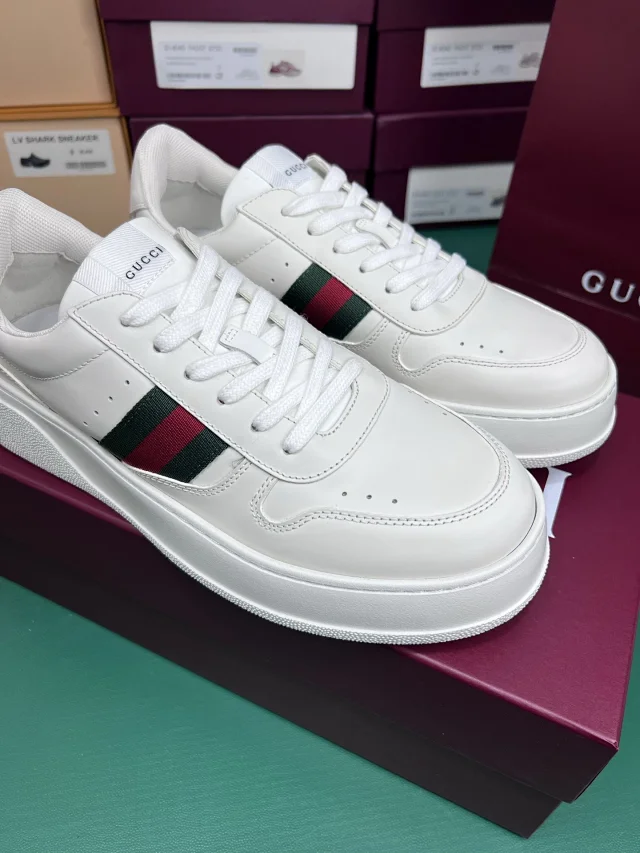 Gucci Sneakers Platform with Web Stripe product detail image 4