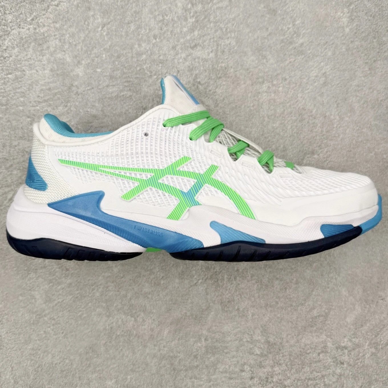 ASICS Sneakers SOLUTION SPEED FF 3 CLAY — White, blue, and green