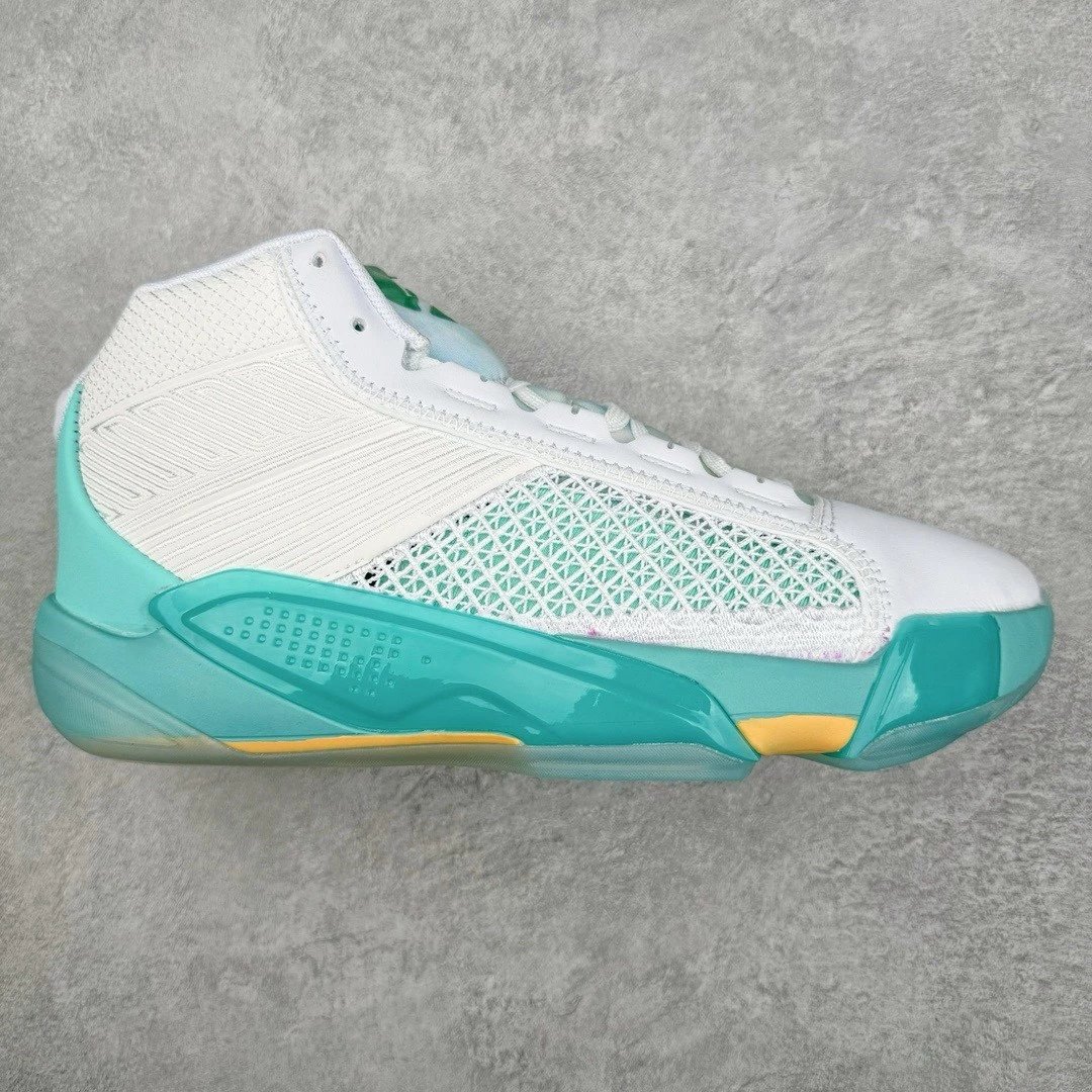 Unbranded Sneakers High-Top Mesh Basketball — Ailun Guo White and Green