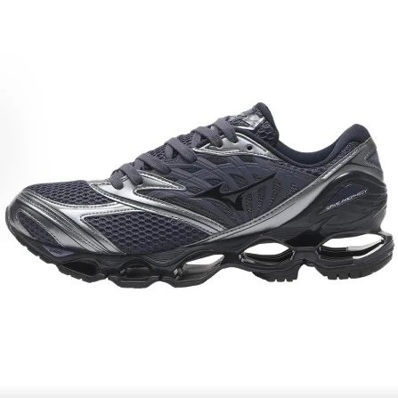 Mizuno Sneakers Wave Prophecy LS mechanical-cushioning — Blue Silver D1GA 251104