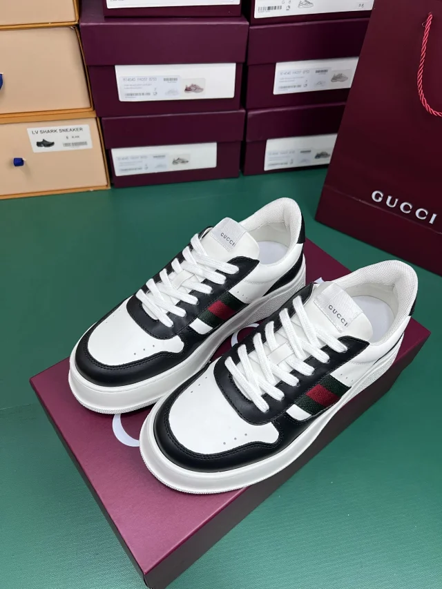 Gucci Sneakers Platform with Web Stripe product detail image 9