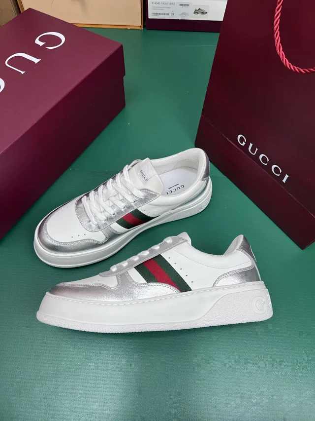 Gucci Sneakers Platform with Web Stripe product detail image 24