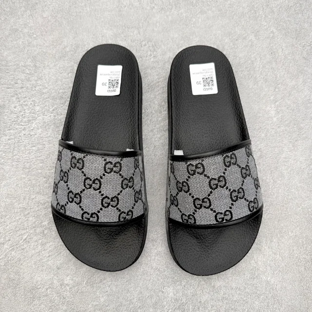 Gucci Slippers Logo-Pattern Lug-Sole Slide product detail image 38
