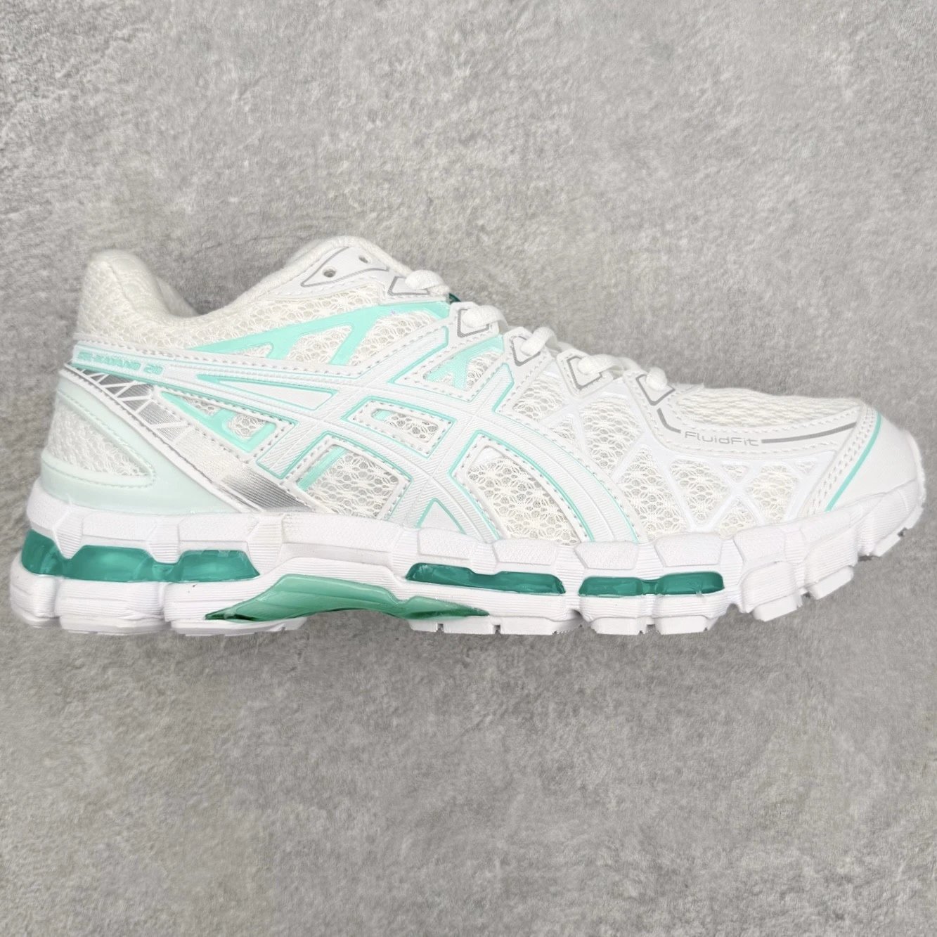 ASICS Sneakers GEL-KAYANO 20 — White and green