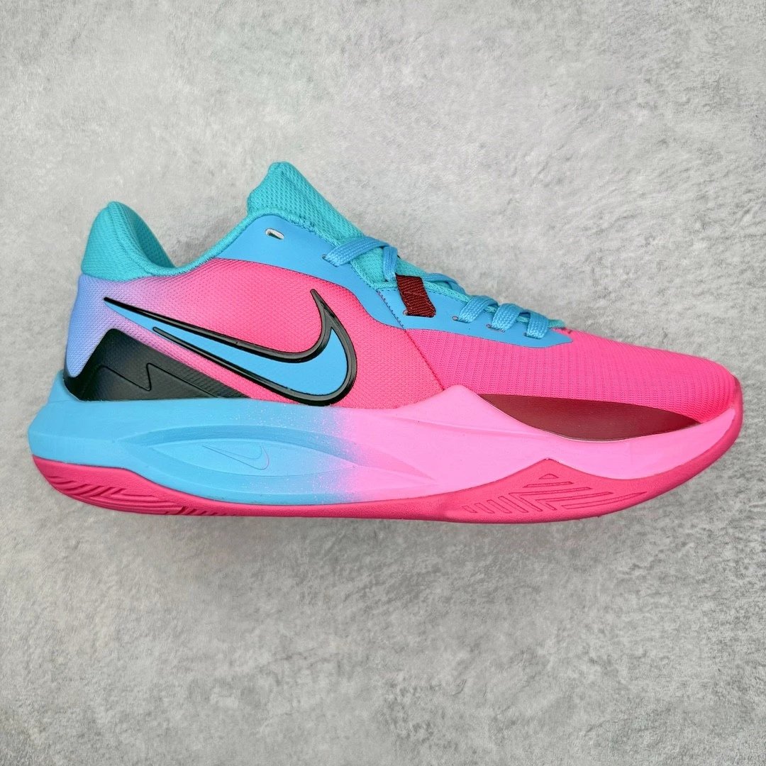 Nike Sneakers Precision 6 Basketball Shoes — Blue pink
