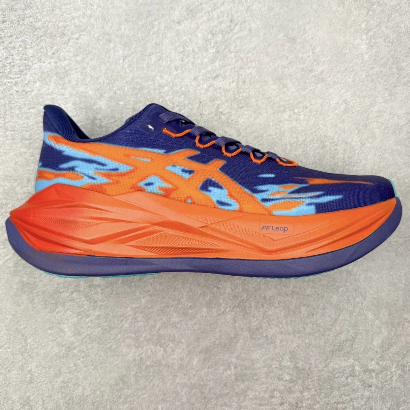 ASICS Sneakers SUPERBLAST 3 — Purple blue orange
