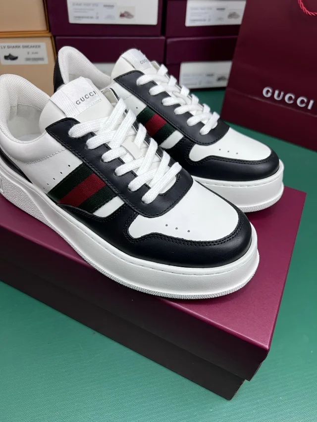Gucci Sneakers Platform with Web Stripe product detail image 10