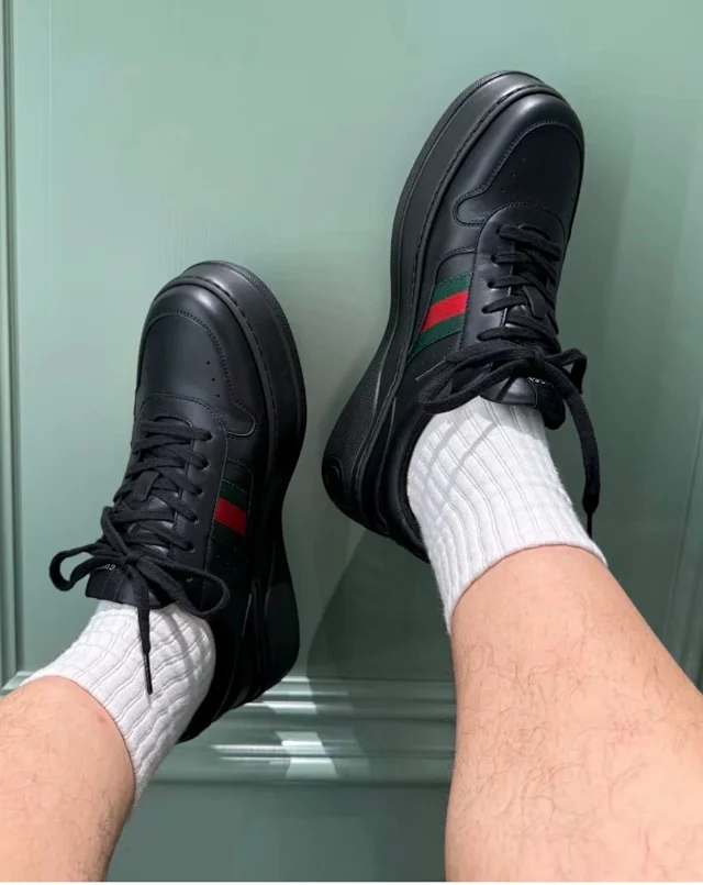 Gucci Sneakers Platform with Web Stripe product detail image 34