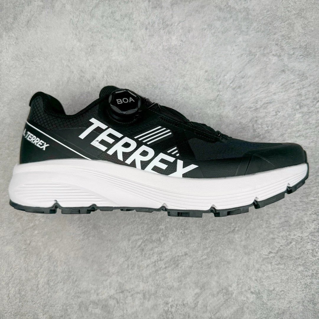 adidas Sneakers FUGA EX low-top trail — Black and white BOA