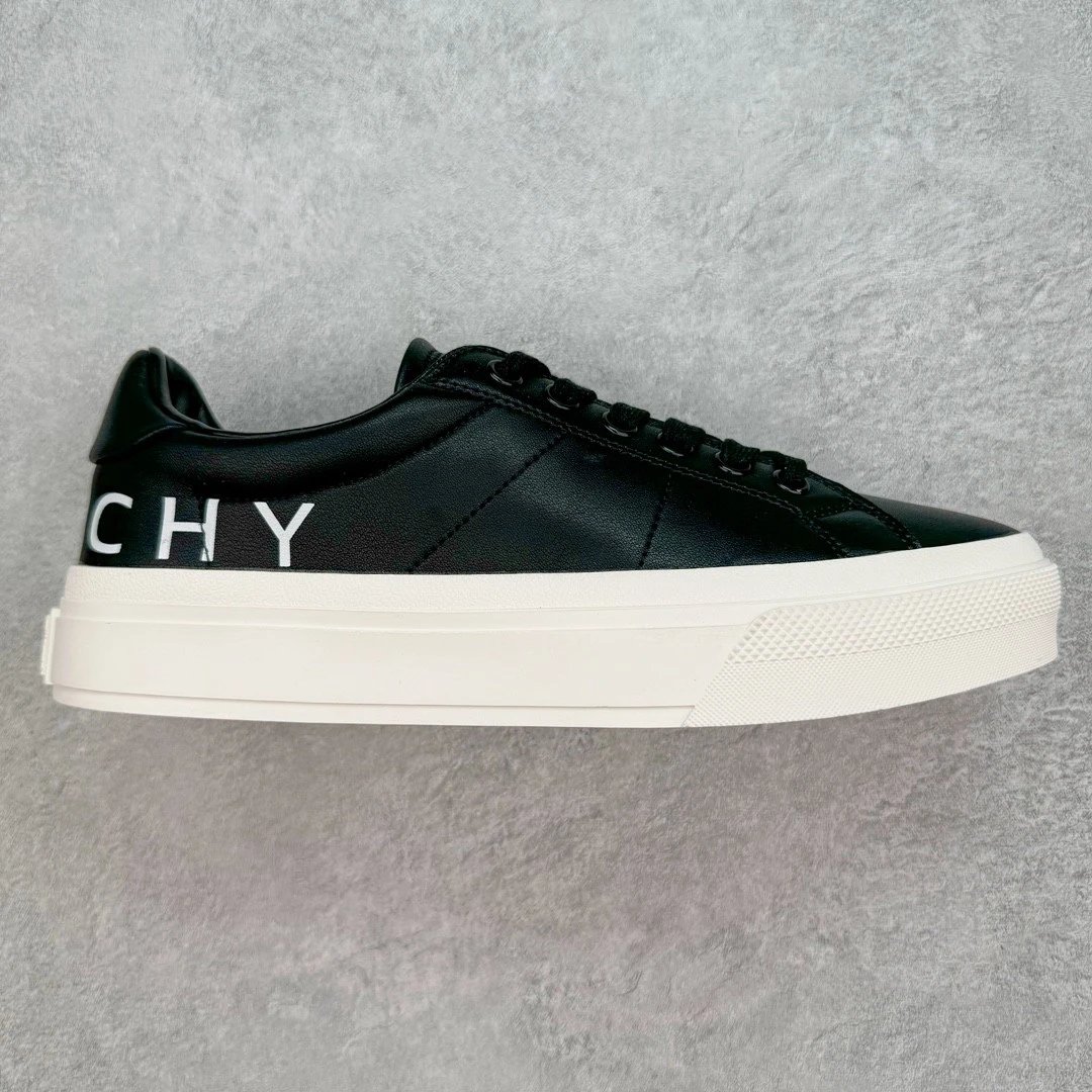 Givenchy Sneakers Low-top with logo elastic cross straps — Black and white