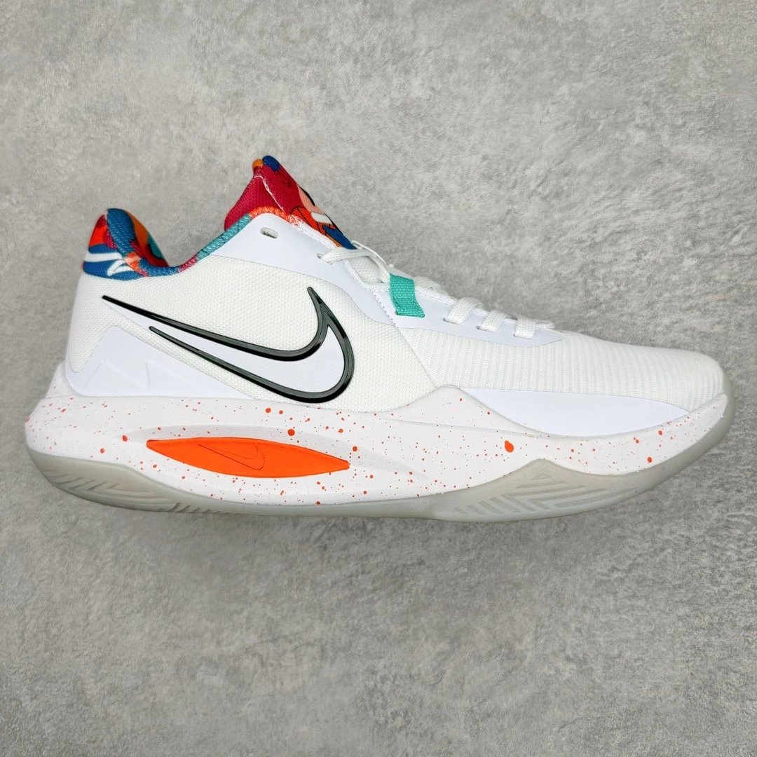 Nike Sneakers Precision 6 Basketball Shoes — white