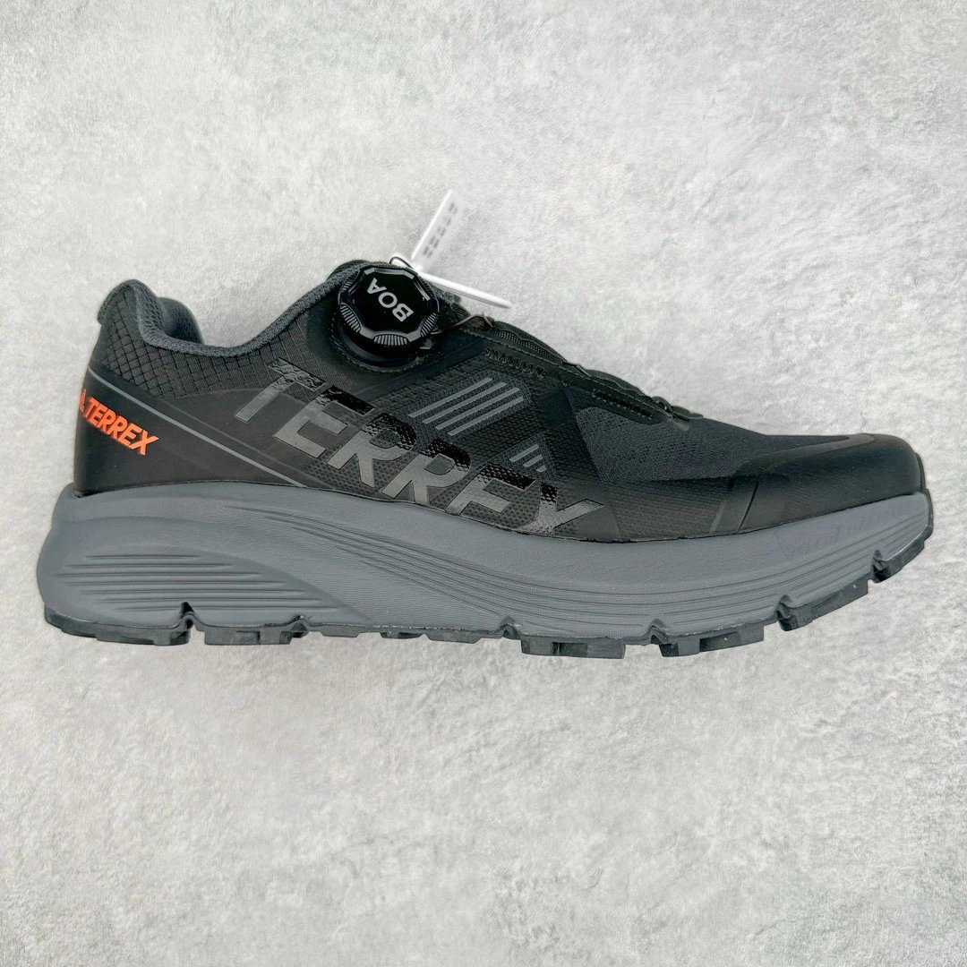 adidas Sneakers FUGA EX low-top trail — Black Grey Orange Label BOA